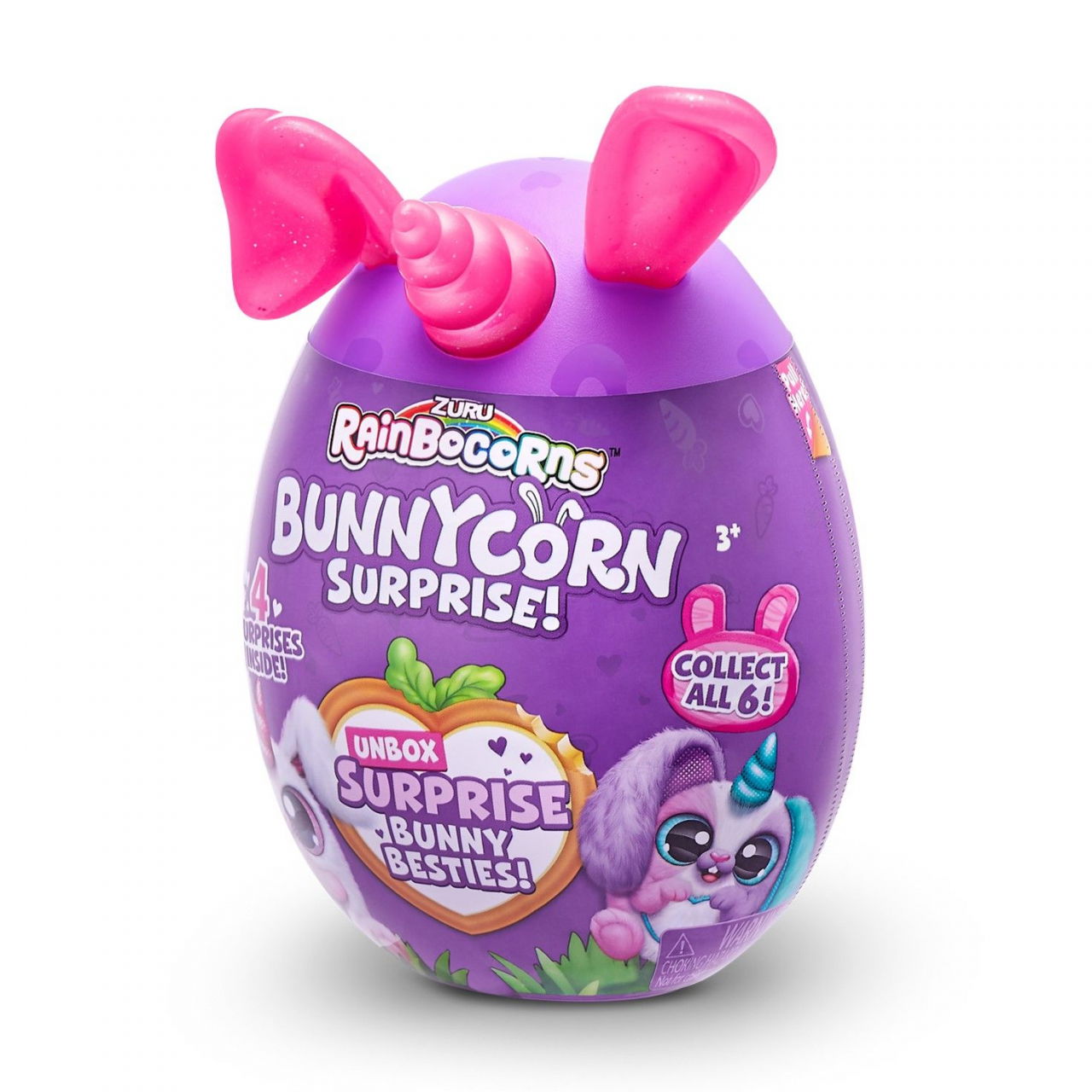 Pliušinis žaislas su aksesuarais RAINBOCORNS Bunnycorn