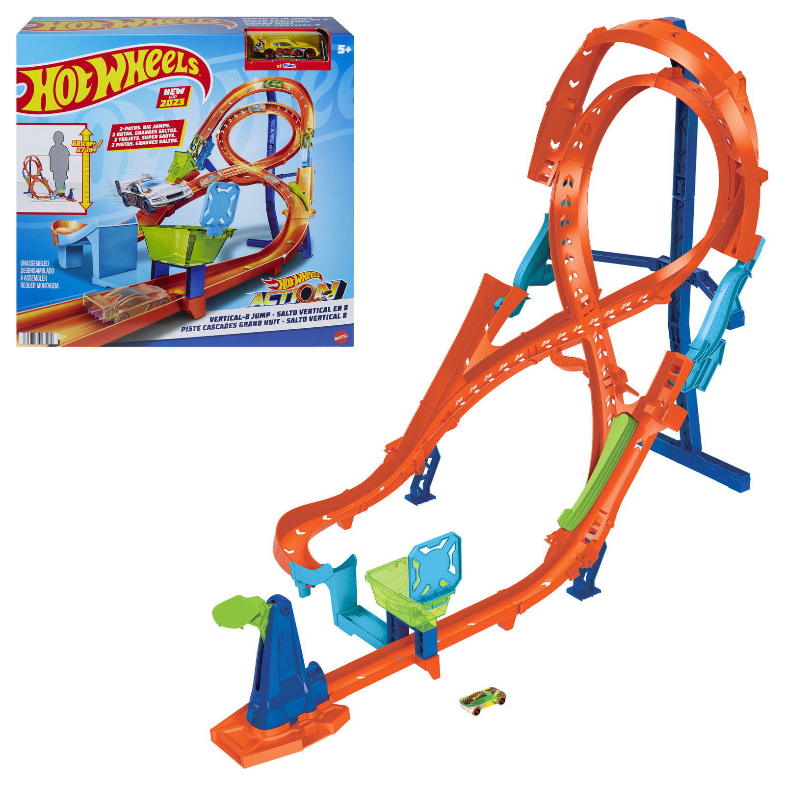 Hot Wheels rinkinys Vertikalus aštuonetas