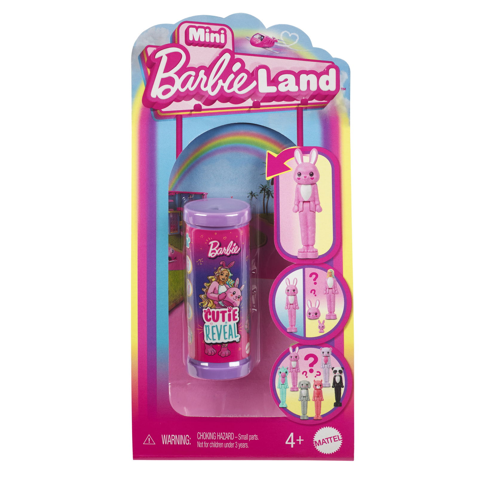 BarbieLand Cutie Reveal mini siurprizas