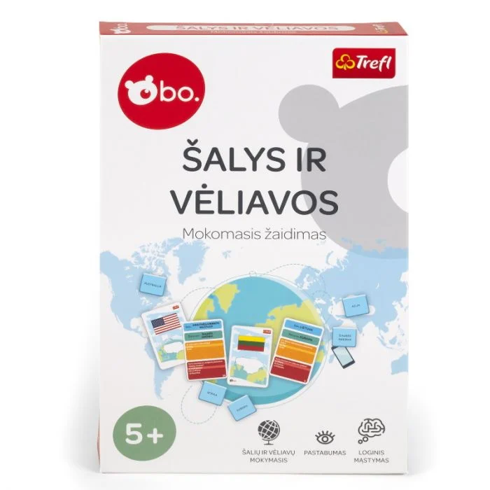 Mokomasis žaidimas BO. „Šalys ir vėliavos“, LT