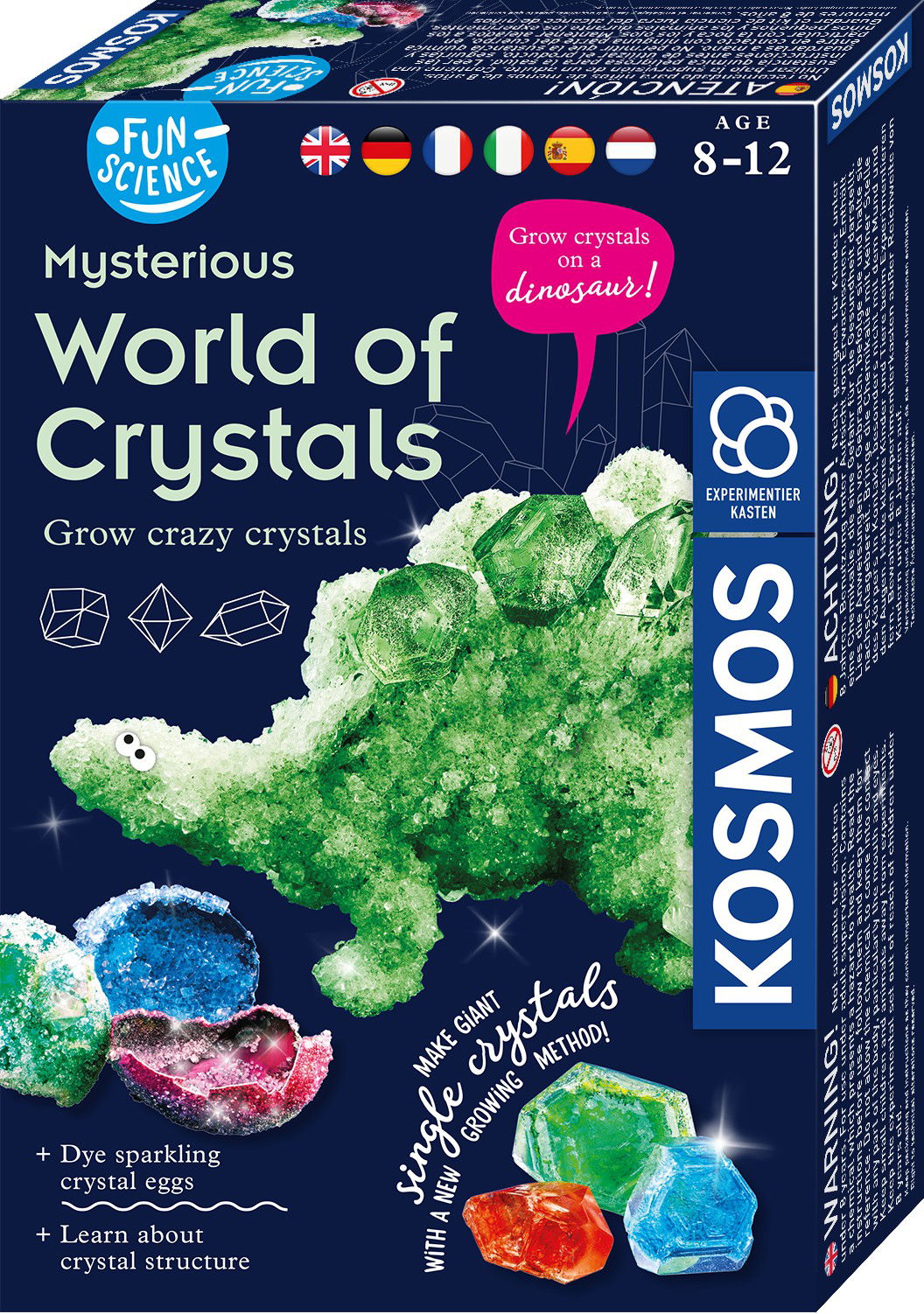 Smagus mokslas WORLD OF CRYSTALS, 8-12
