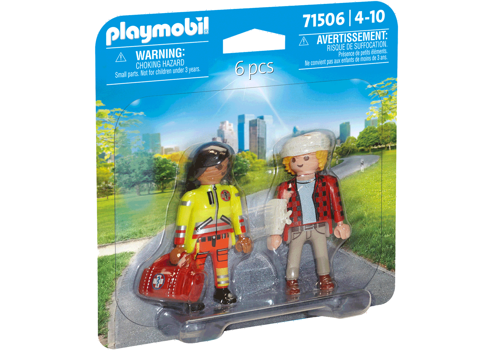 Paramedikas ir pacientas PLAYMOBIL DUOPACKS  71506