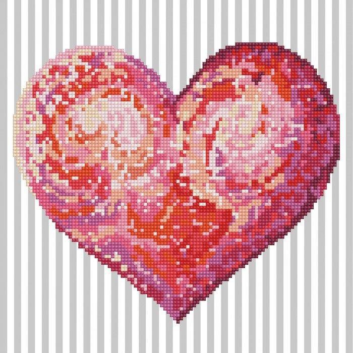 Deimantinė mozaika HEARTFELT 30,5x30,5 cm
