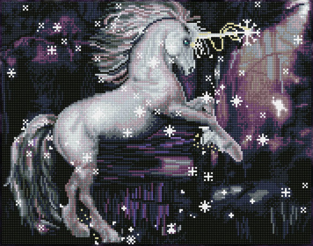 Deimantinė mozaika MOONLIGHT DANCE 47x37 cm