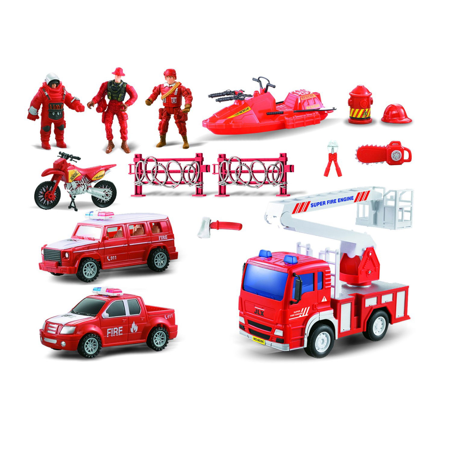 Žaislinis gelbėtojų rinkinys RESCUE TEAM