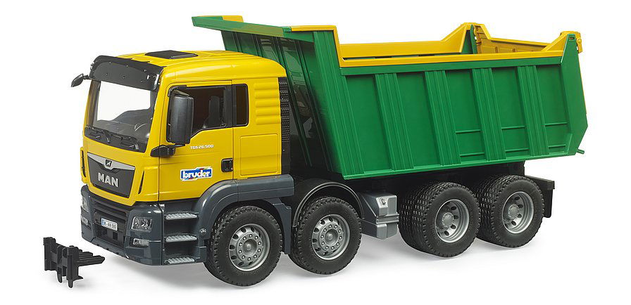 BRUDER 1:16 MAN TGS savivartis sunkvežimis, 03766