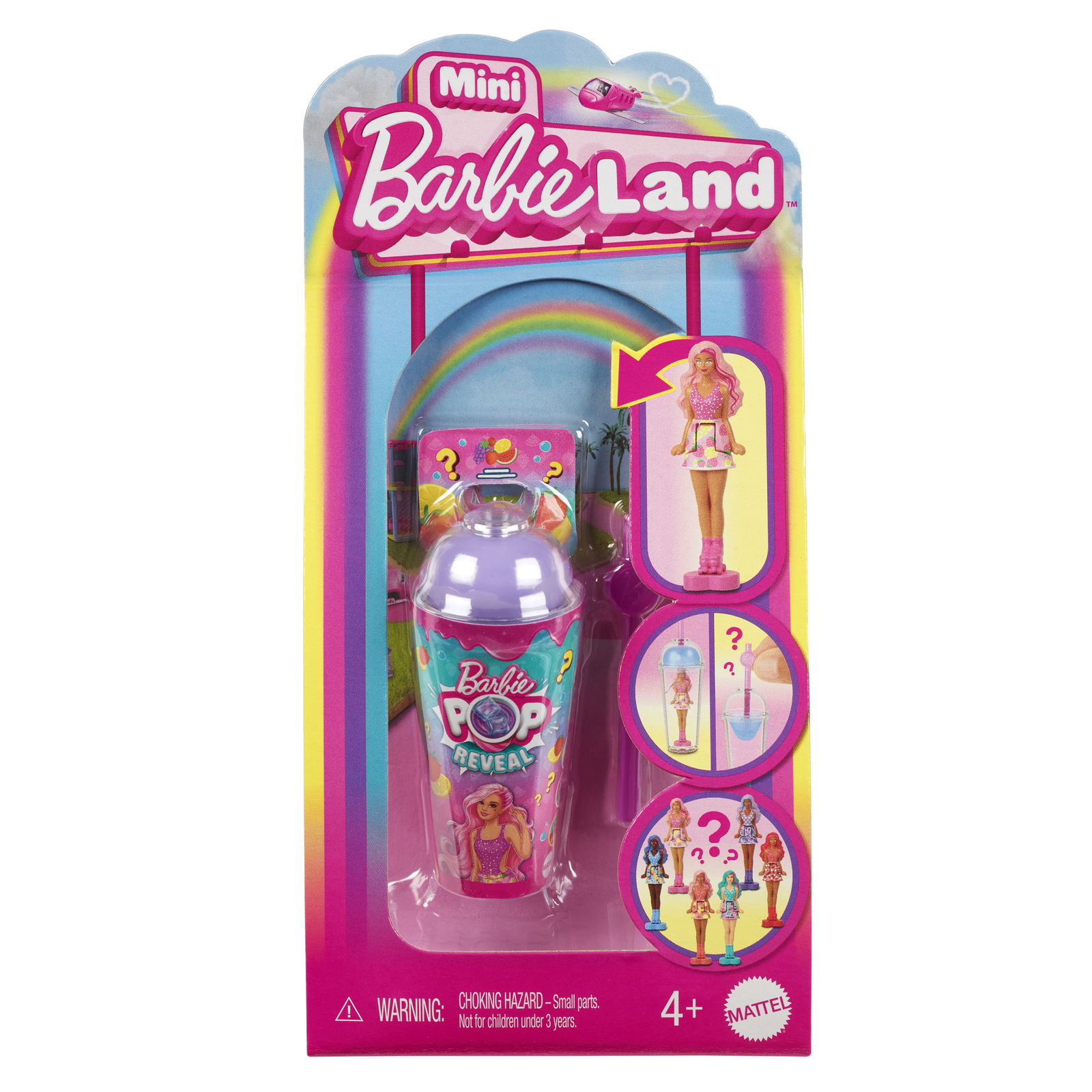 BarbieLand POP Reveal mini siurprizas