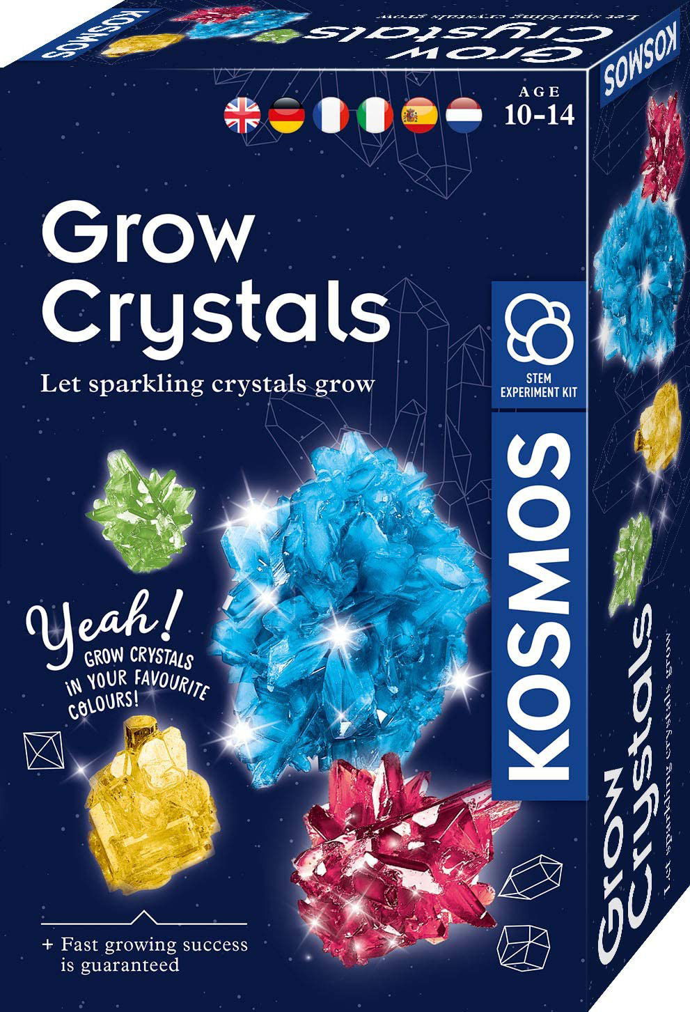 Lavinamasis rinkinys GROW CRYSTALS 10-14
