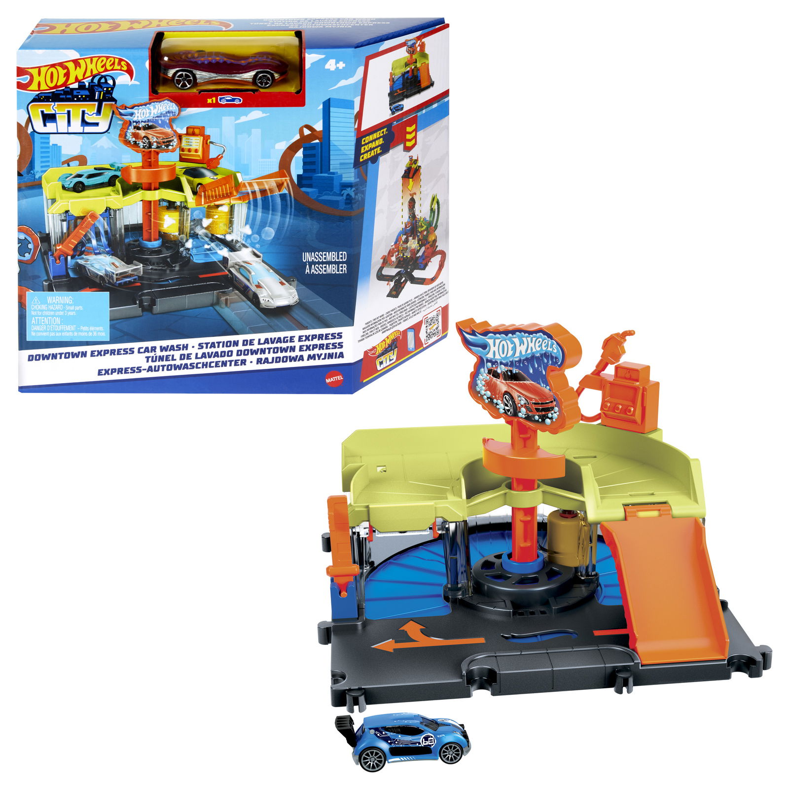 HOT WHEELS rinkinys „Automobilių plovykla“
