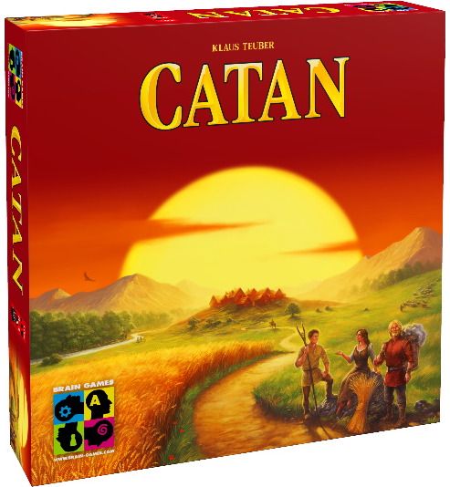 Stalo žaidimas Brain Games, CATAN, LT