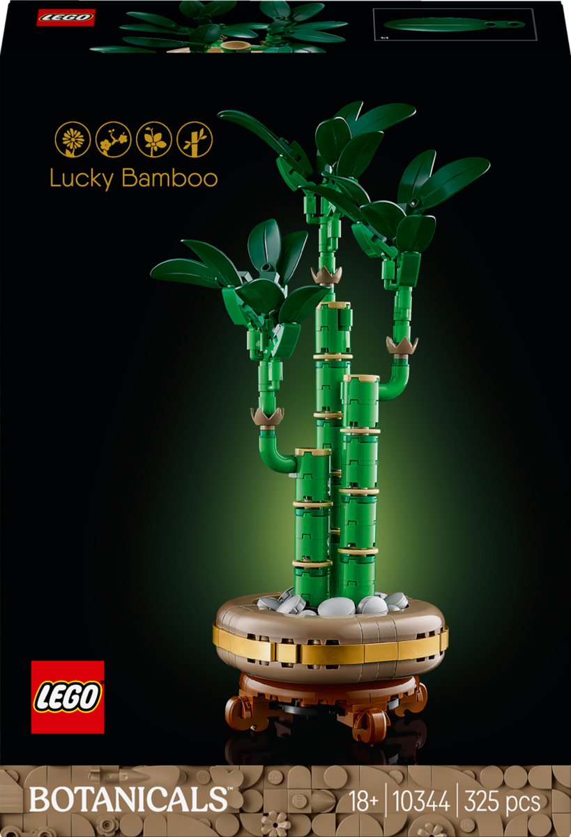 Konstruktorius LEGO Botanicals Mini Orchid Lucky Bamboo