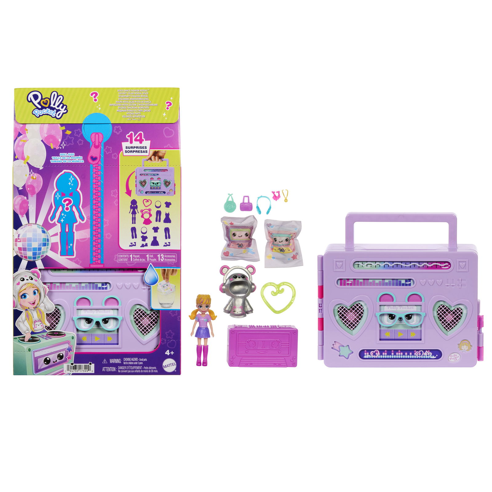 Polly Pocket Disco Dance madų rinkinys