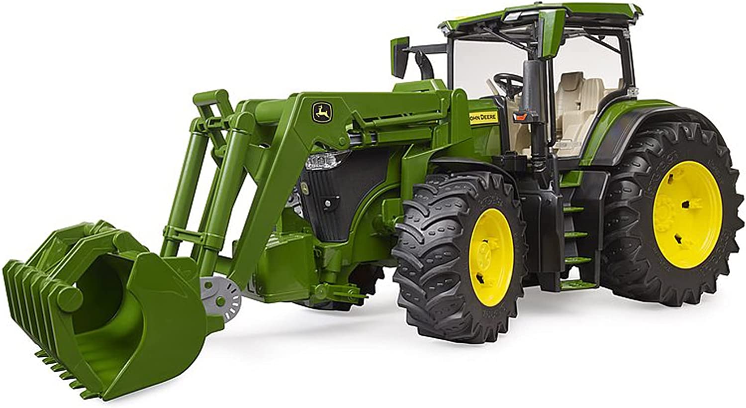 BRUDER traktorius John Deere 7R 350 su priekiniu krautuvu, 03151
