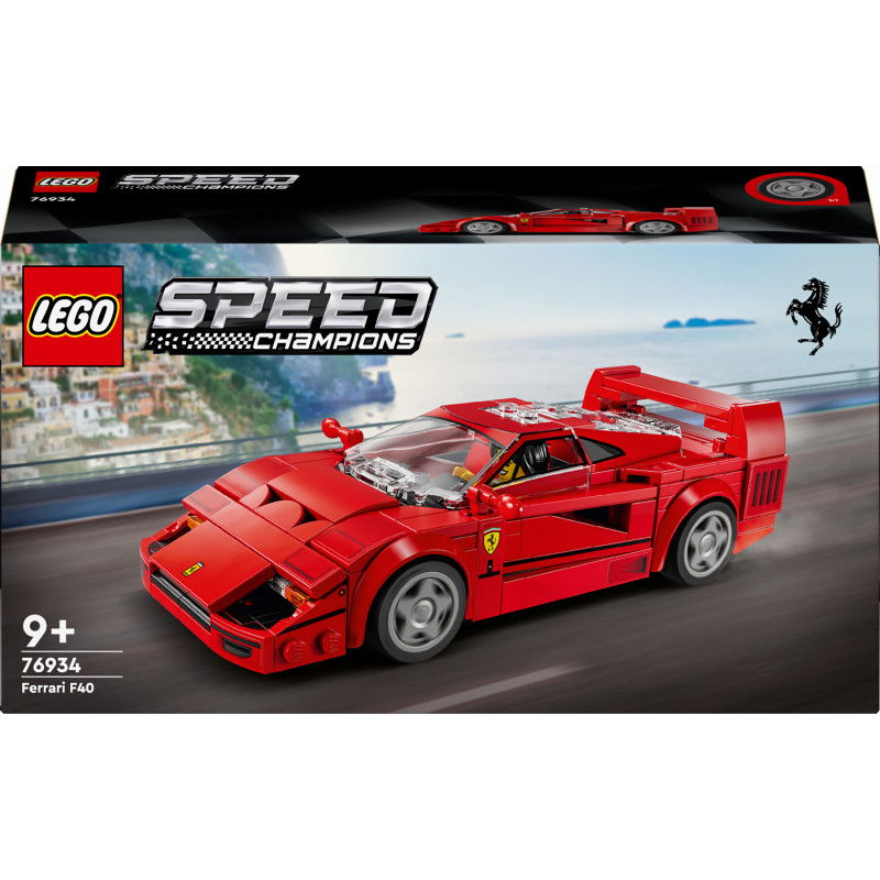Konstruktorius LEGO SPEED CHAMPIONS FERRARI F40 SUPERCAR