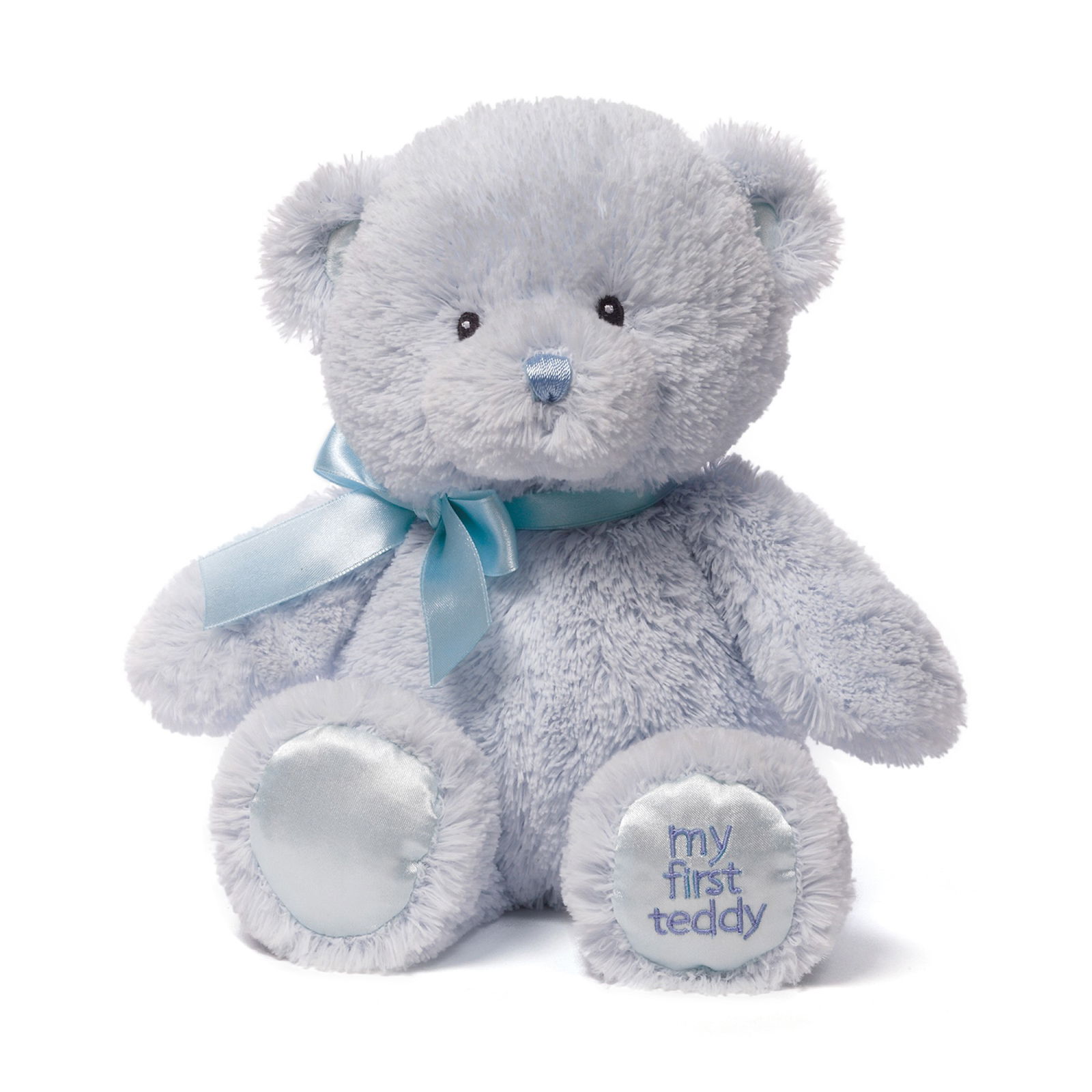 Mano pirmasis pliušinis meškutis GUND, mėlynas, 38 cm