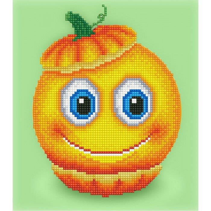 Deimantinė mozaika SWEET PUMPKIN 26x23 cm