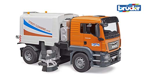 BRUDER gatvių valymo mašina MAN TGS, 03780