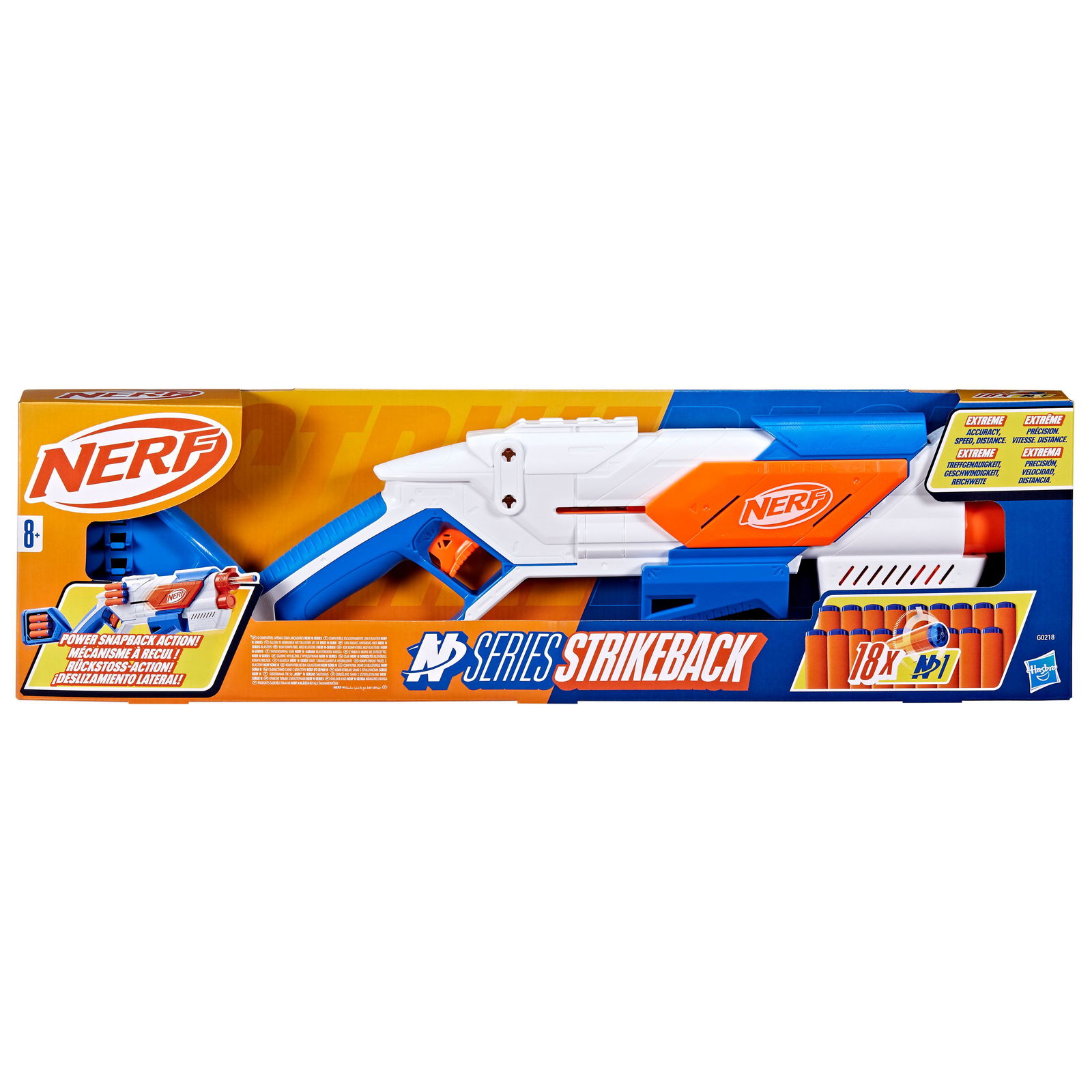 Žaislinis šautuvas NERF N Series Strikeback