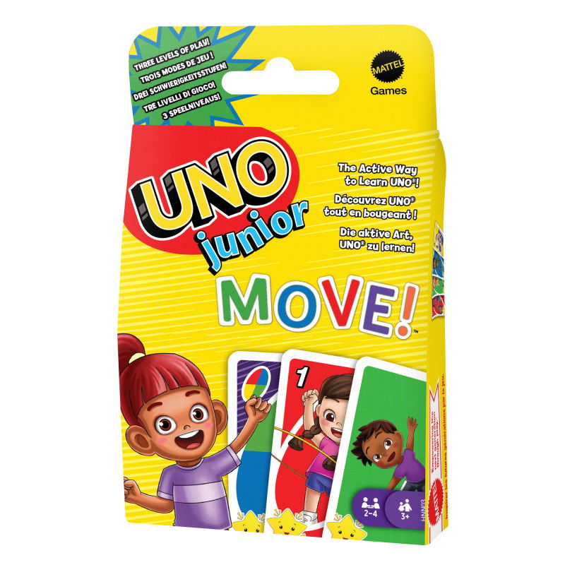 Kortų žaidimas UNO JUNIOR MOVE!