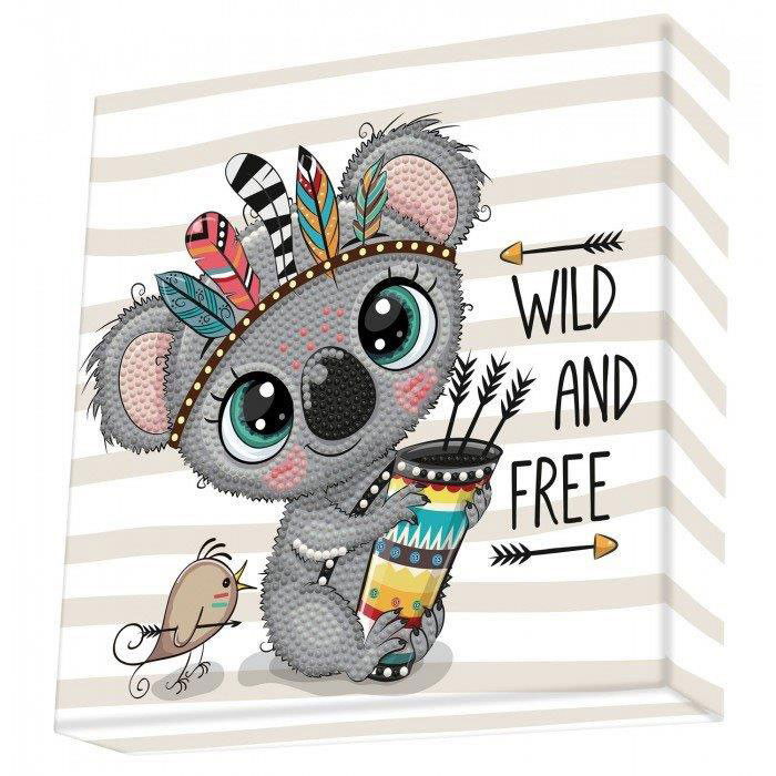 Deimantinė mozaika WILD FREE 22x22 cm