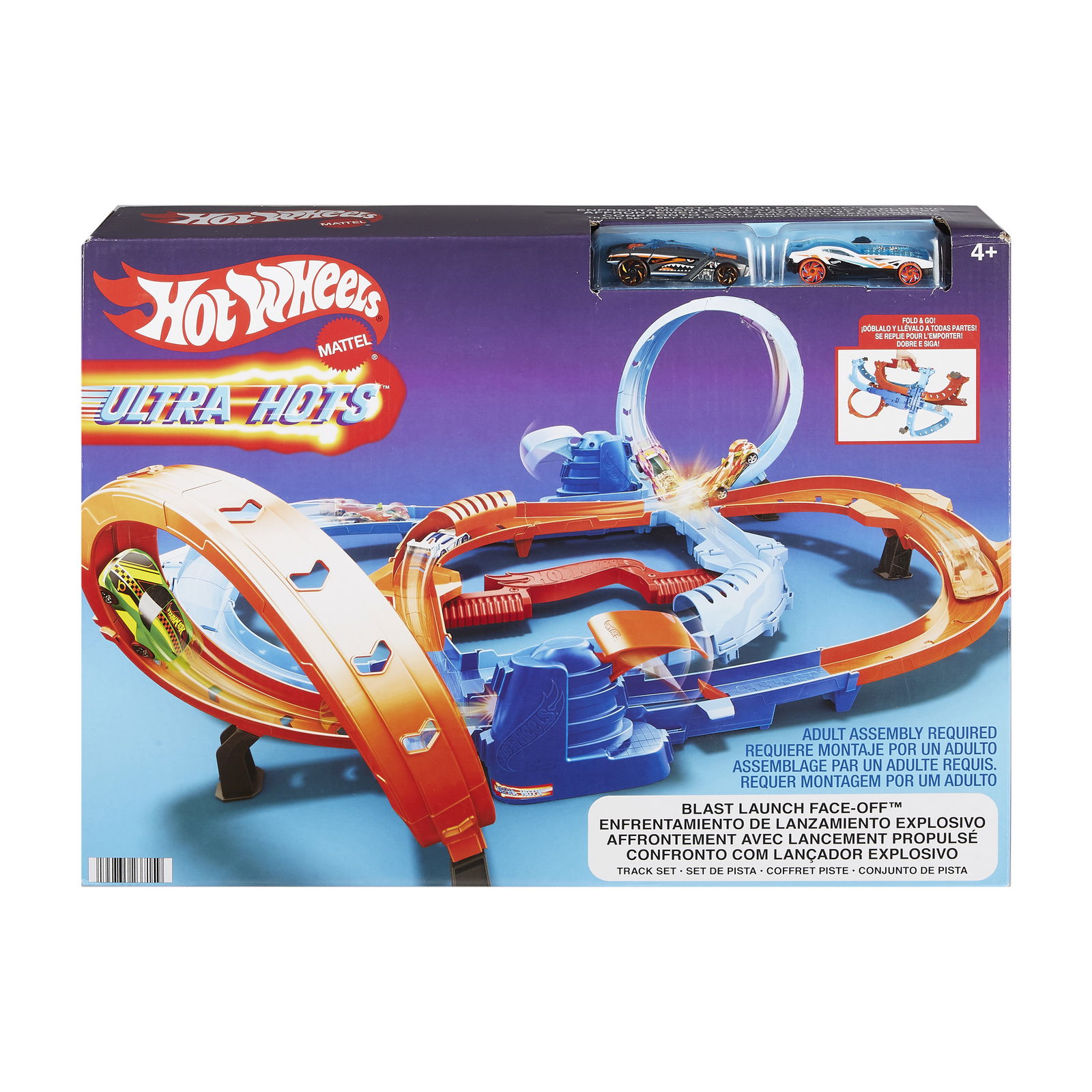 Hot Wheels rinkinys Susidurimas kilpose