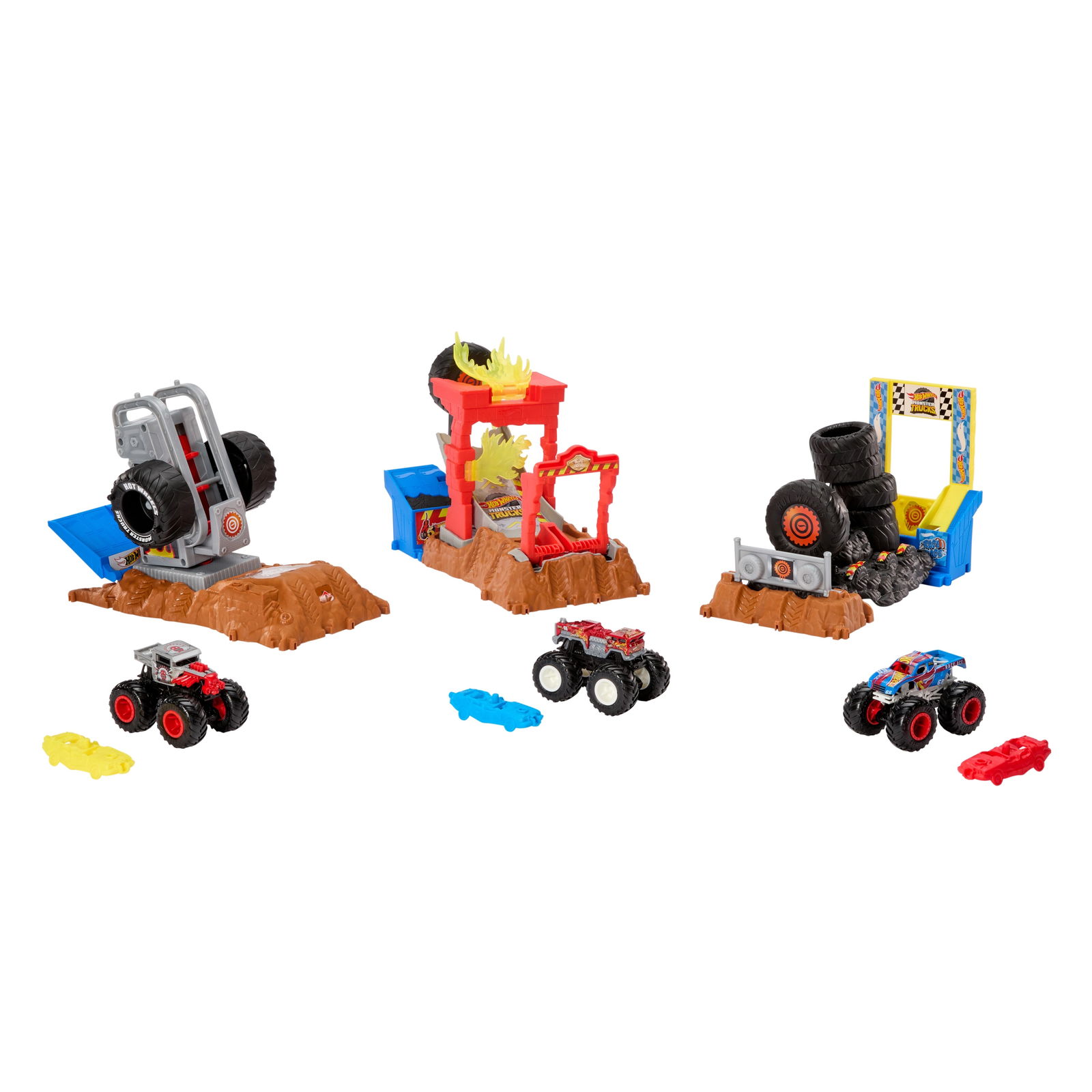 Hot Wheels rinkinys Džipų monstrų lenktynės, įvairių  dizainų