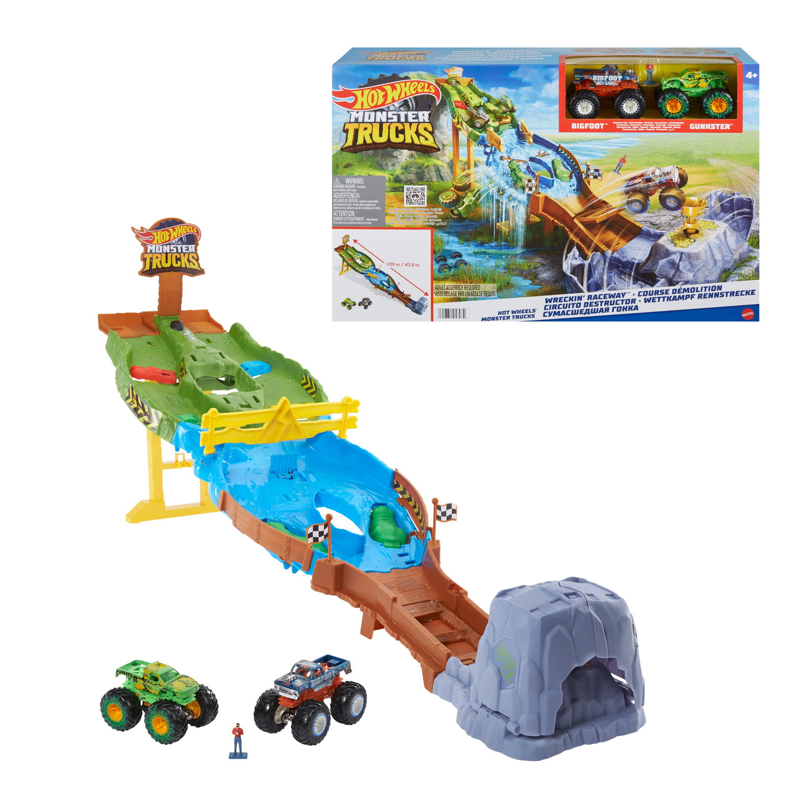 Hot Wheels rinkinys Nuokalnės lenktynės