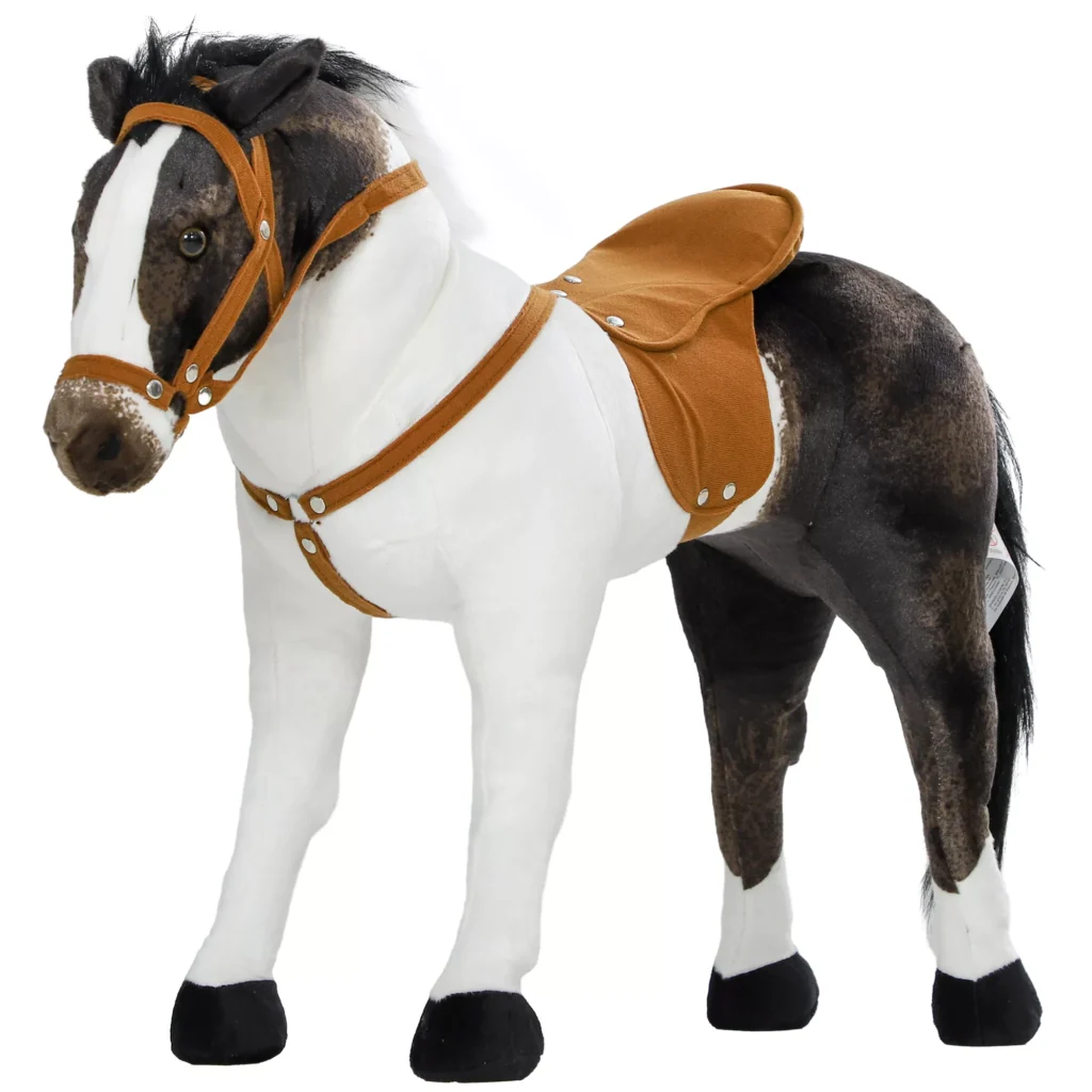 Žaislinis jojimo arklys su garso funkcija, 48 cm, 3-8 metų vaikams
