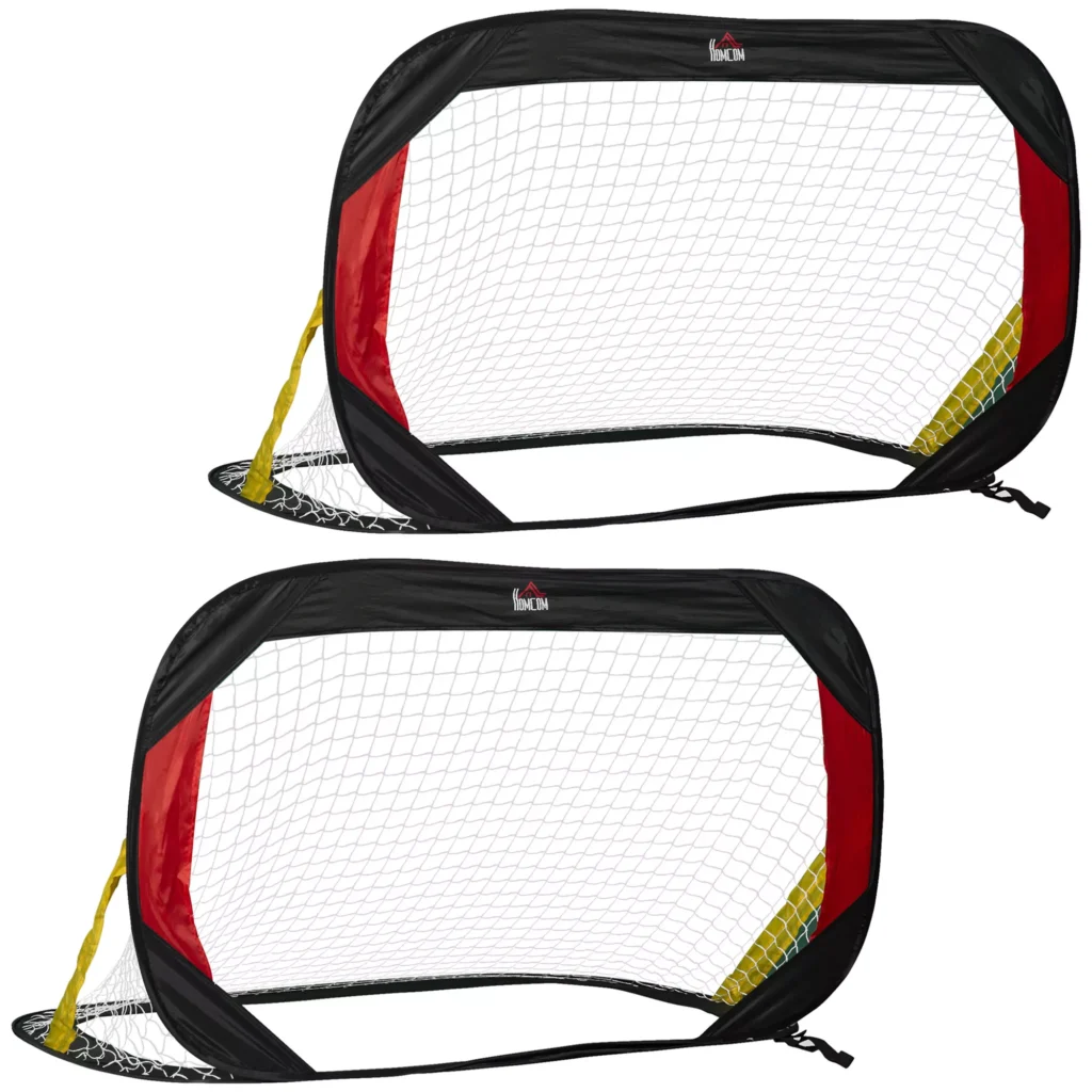 Futbolo mini vartai, sulankstomi sode ar parke vaikams ir suaugusiesiems 120 x 80 x 80 cm