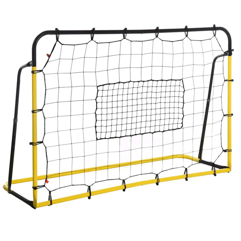 Futbolo vartų tinklas futbolui 184x63x123 cm