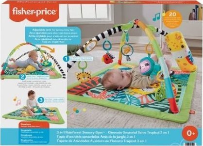 Fisher Price Educational mat 3w1 Tropical forest HJW08