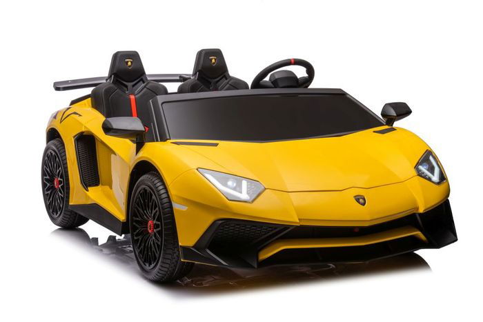 Elektromobilis Lamborghini XXL A8803 24V, geltonas