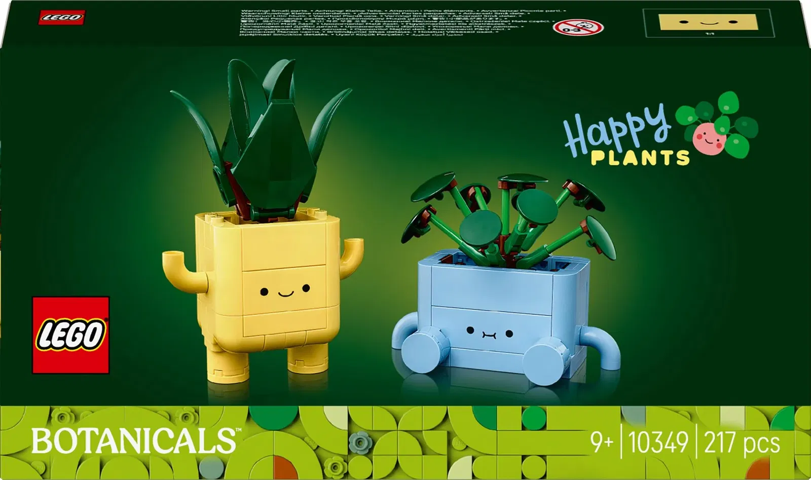 Konstruktorius LEGO® Botanicals Happy Plants, 10349