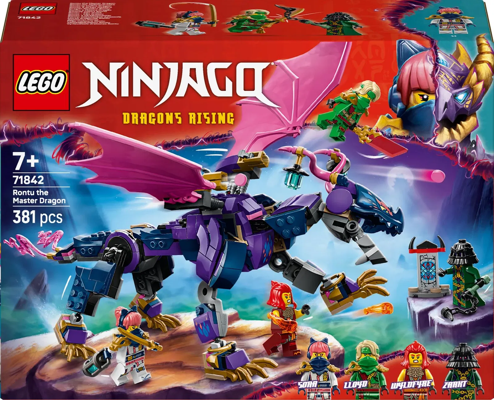 Konstruktorius LEGO® Ninjago Rontu The Master Dragon, 71842