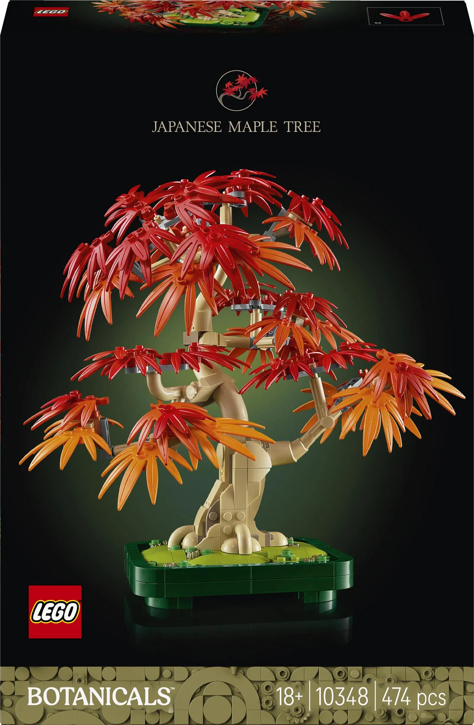 Konstruktorius LEGO® Botanicals Japanese Red Maple Bonsai Tree, 10348
