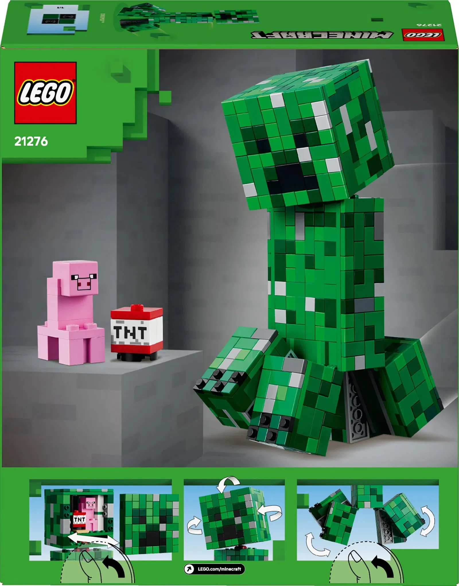Konstruktorius LEGO® Minecraft The Creeper, 21276