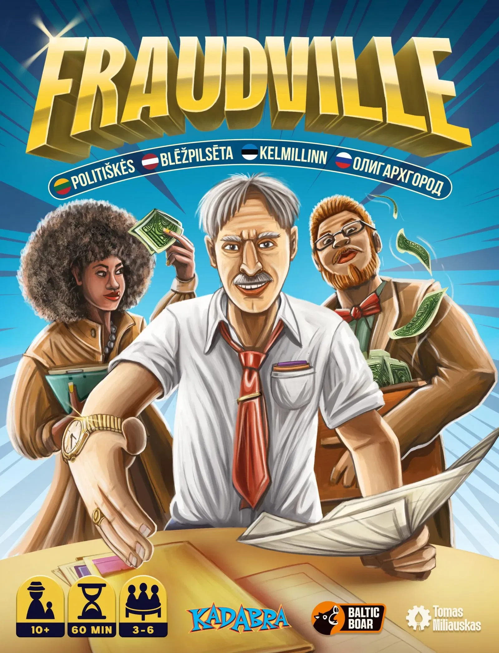 Stalo žaidimas Politiškės FRAUDVILLE, LT
