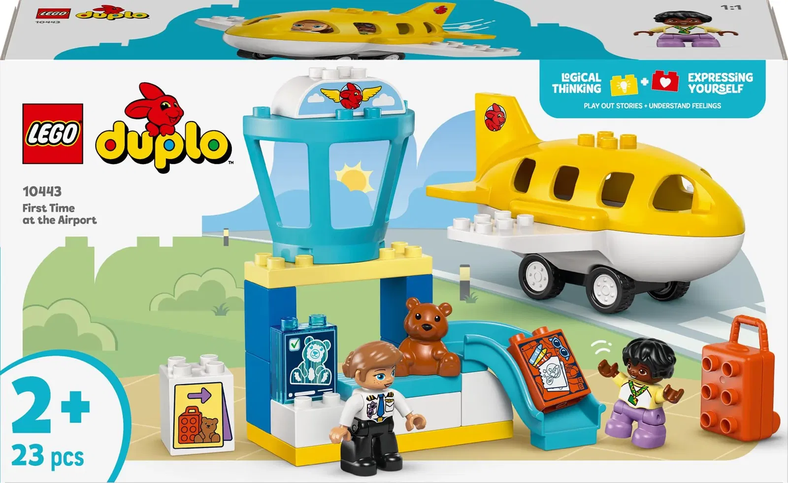 Konstruktorius LEGO® DUPLO Town First Time at the Airport, 10443