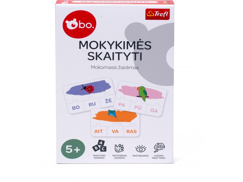 Mokomasis žaidimas Mokykimės skaityti bo., LT