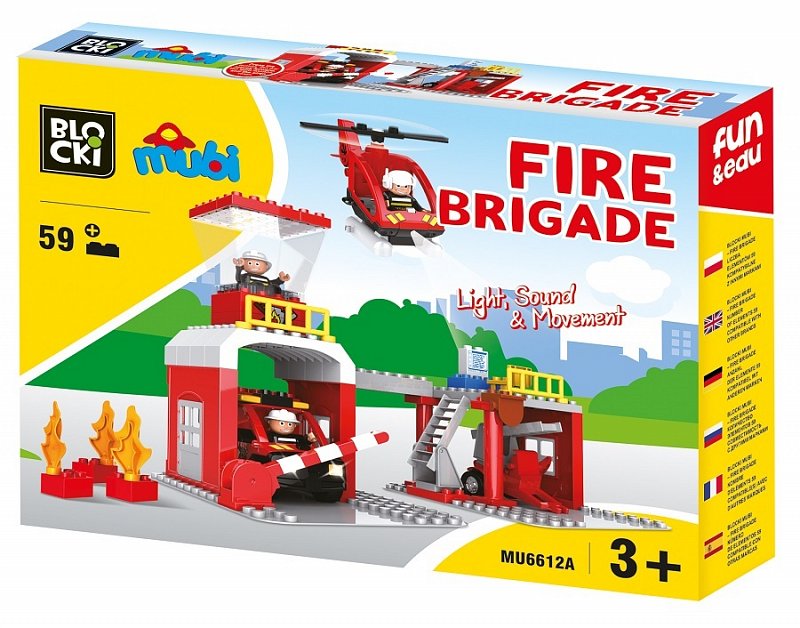 Konstruktorius MUBI MyFireBrigade  MU6612A 59vnt
