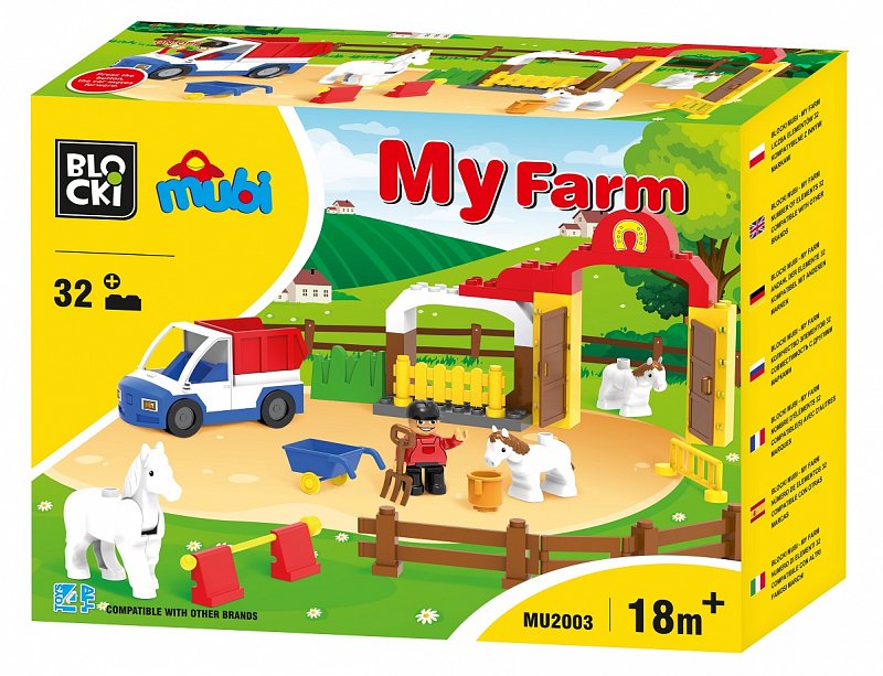 Konstruktorius MUBI MyFarm  MU2003 32vnt
