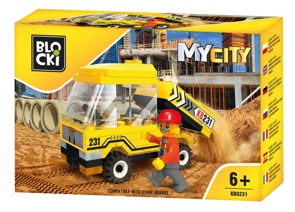Konstruktorius Blocki MyCity Mini Savivartis KB0231 66vnt