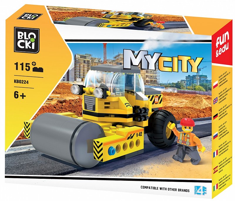 Konstruktorius Blocki MyCity Kelio volas KB0224 115vnt