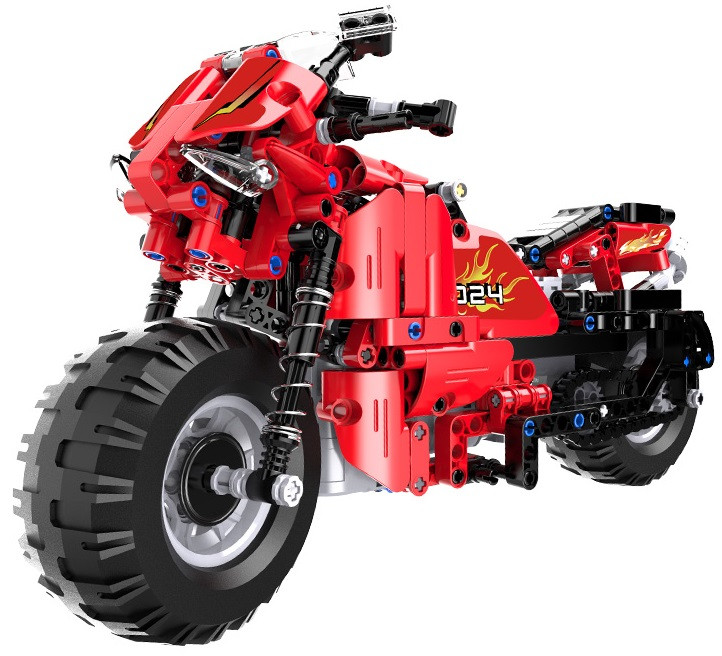 Konstruktorius CaDA Technic RC Motociklas C51024W 484vnt