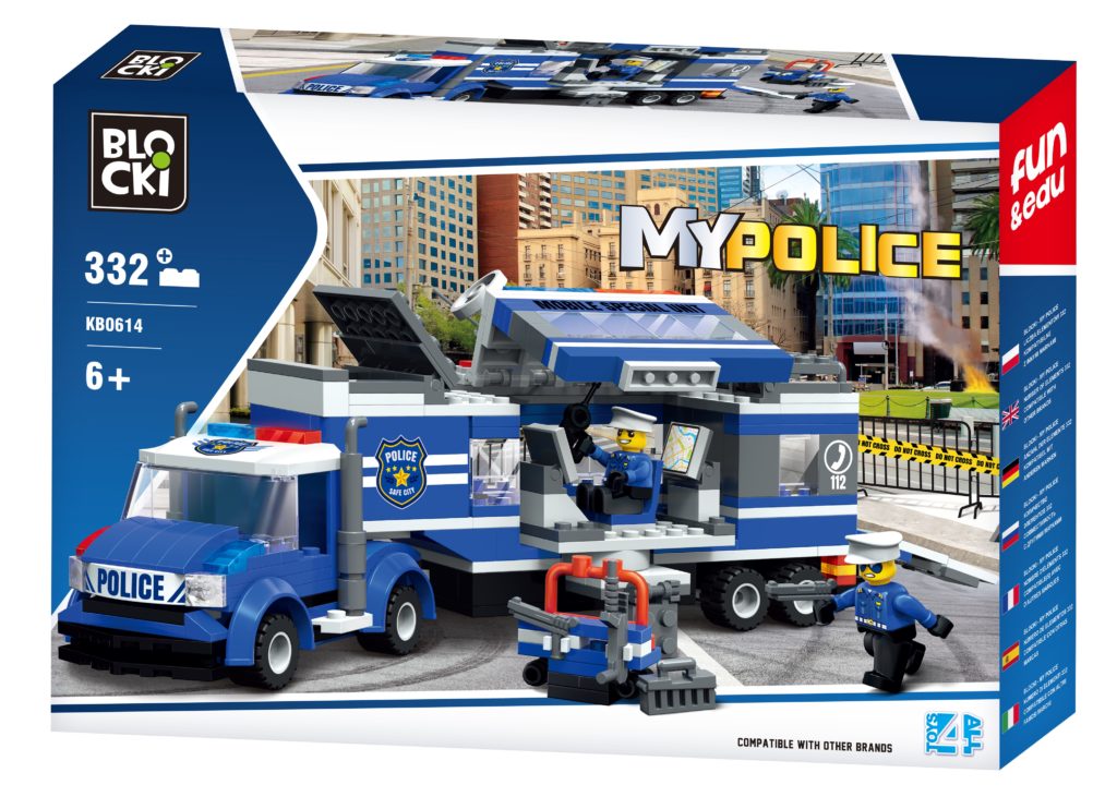 Konstruktorius BLOCKi MyPolice Mobilusis komisariatas KB0614 332vnt