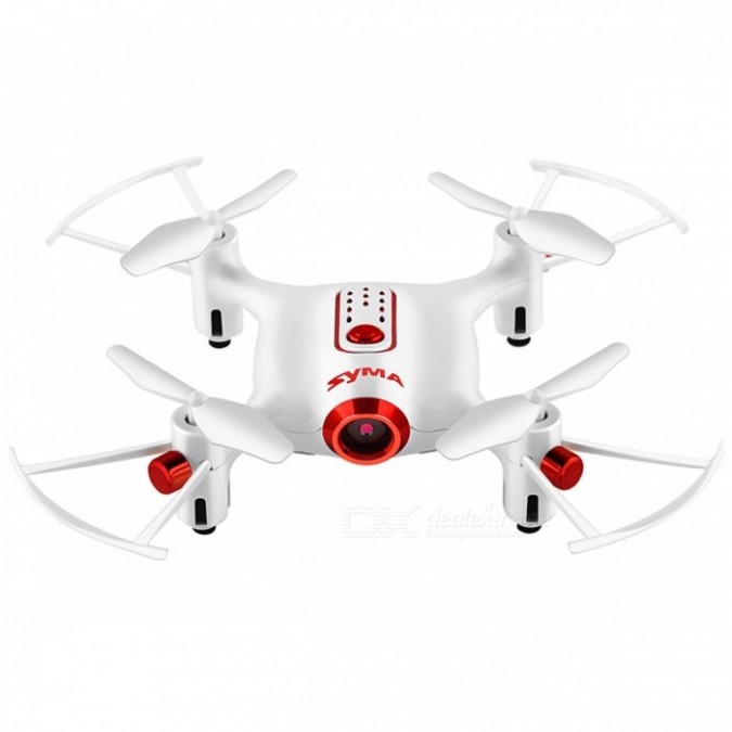 Dronas su kamera X20W FPV WiFi baltas