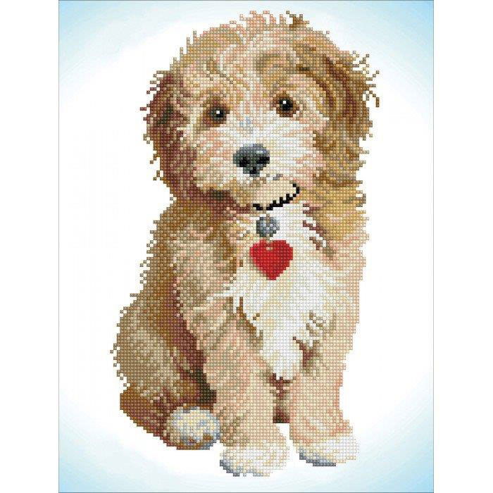 Deimantinė mozaika LOVELY BOY 42x32 cm