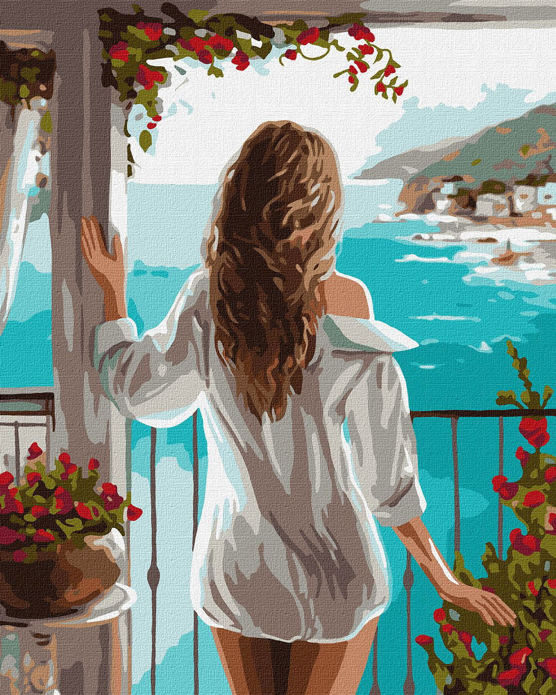 Tapyba pagal skaičius JŪROS ATSTUMAS 40x50 cm