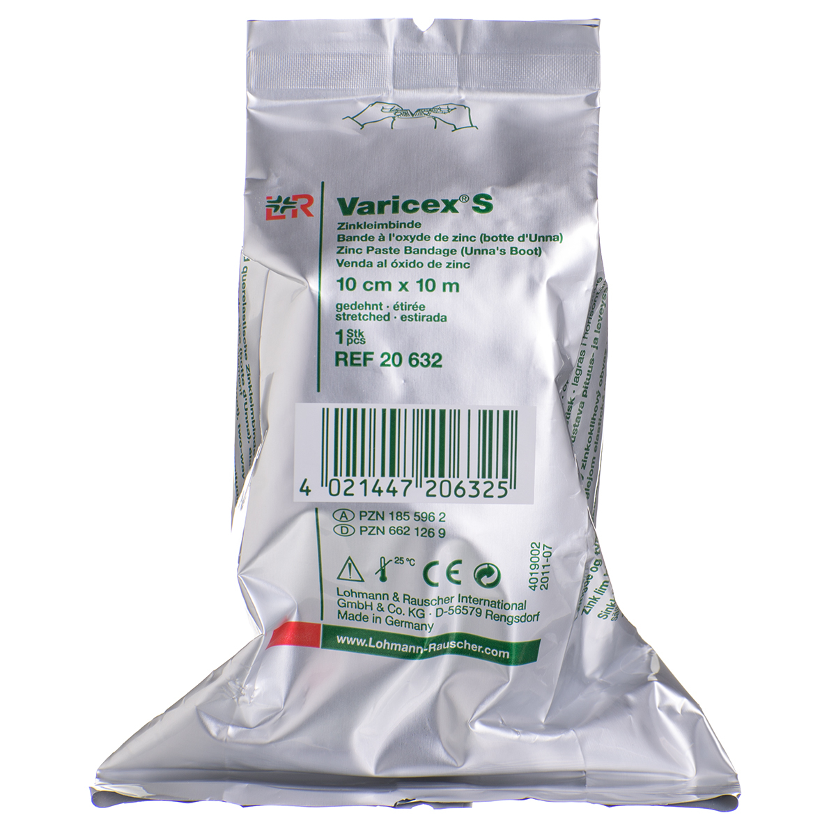 VARICEX S, cinko pastos tvarstis, 10 cm x 10 m