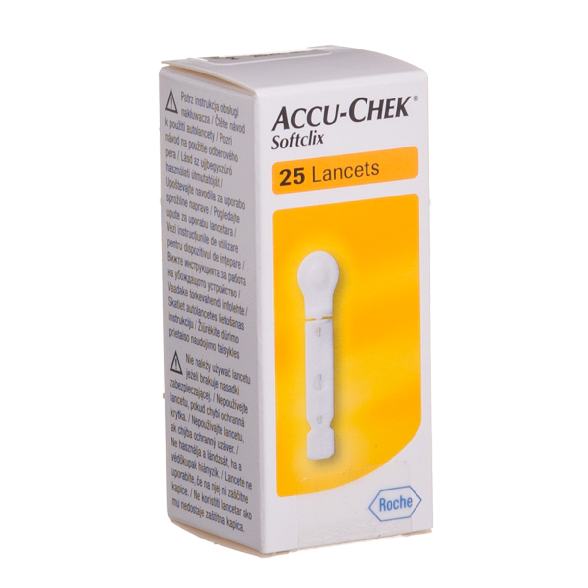 ACCU-CHEK SOFTCLIX, adata-lancetas, 25 vnt.